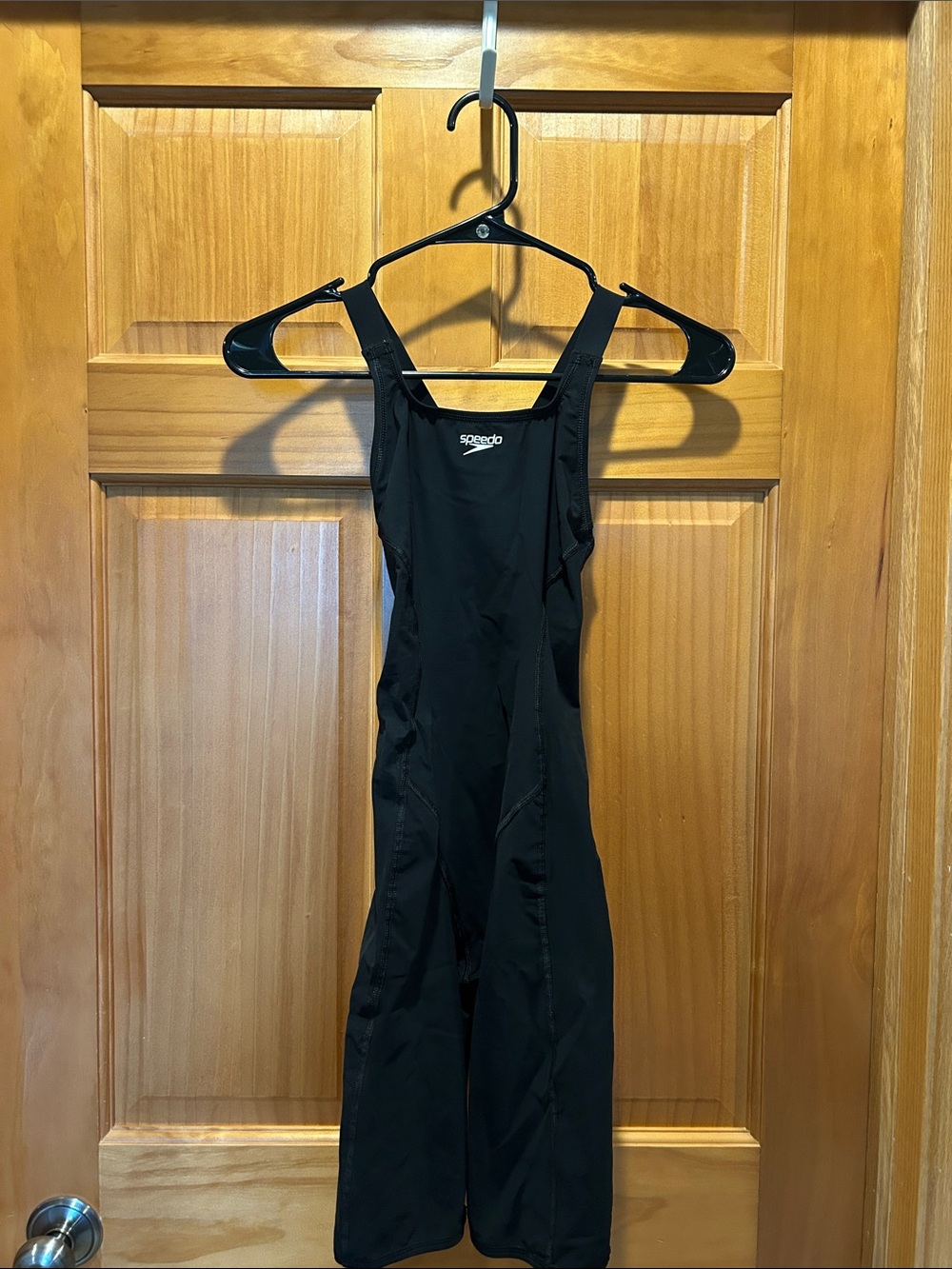 Speedo Black Knee-Length Racing Suit